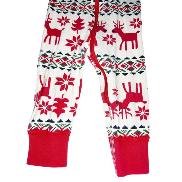 Hanna Andersson Dear Deer Baby Zip Sleeper Size 75cm (12-18 Months) - Picture 4 of 6